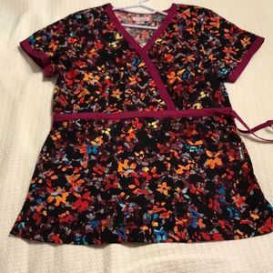KOI scrub top